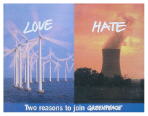 Greenpeace leaflet